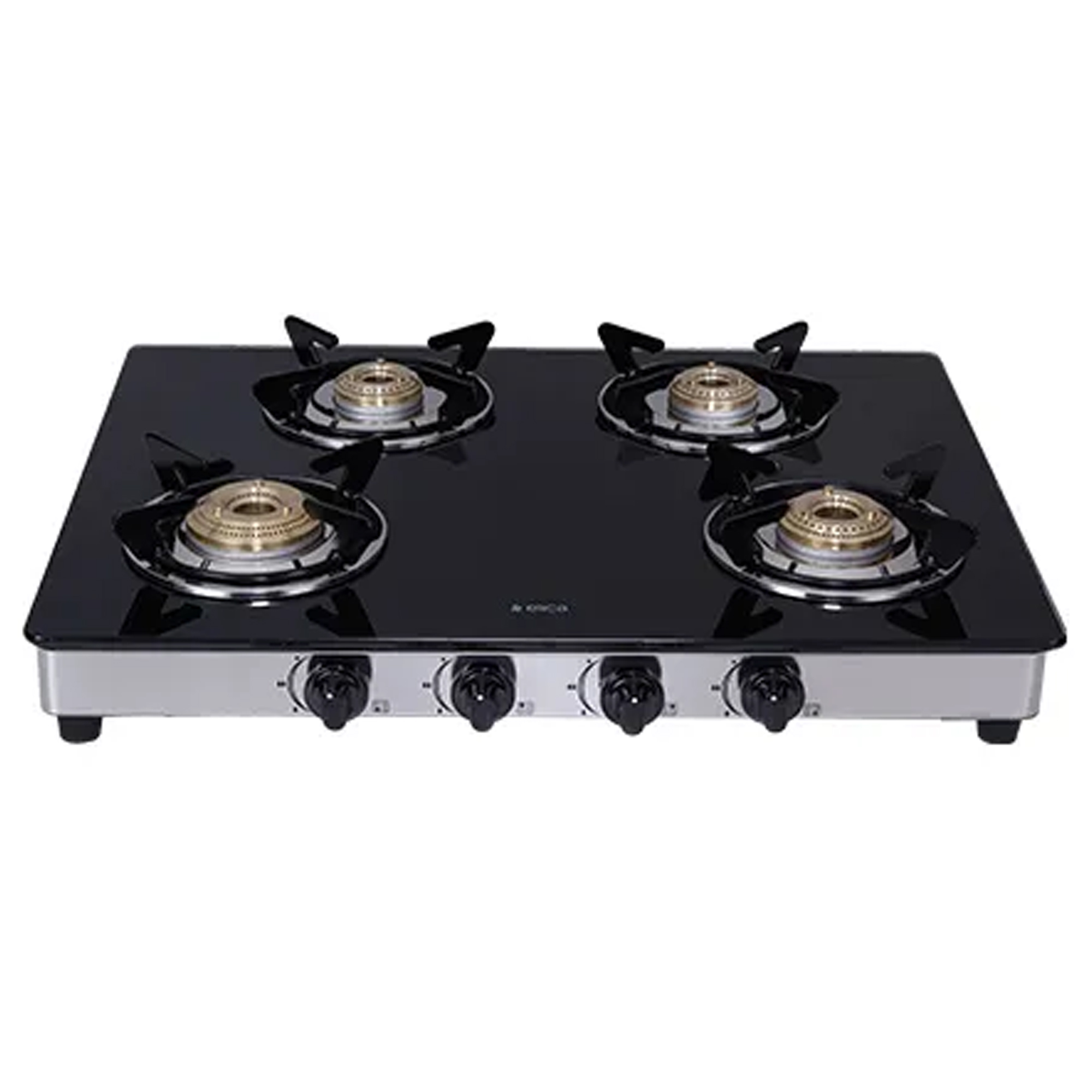 Elica 4 Burner Gas Stove (694 CT DT VETRO AI) model 694 CT DT VETRO AI front view - GharOne Nepal